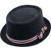 Summer Cotton Round Pork Pie Hat