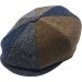 Patchwork Eight Panel Newsboy Cap