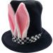 Fancy Top Hat with Bunny Ears