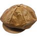 Big Apple Leather Newsboy Cap