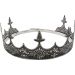 Fancy Vintage Metal Engraving Medieval Crown