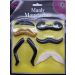 Manly Self-Adhesive Costume Moustache Set (12Pcs)