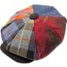 Patchwork Big Apple Newsboy Cap