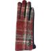 Women’s Check Pattern Fabric Gloves (12Pcs)