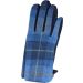 Mens Check Pattern Fabric Gloves (12Pcs)