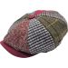 Patchwork Multi-Colour Eight Panel Newsboy Cap