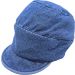 Summer Denim Peaked Rasta Cap