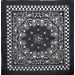 Skull & Checkered Paisley Bandana (12Pcs)