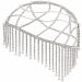 Rhinestone & Pearl Fringe Headpiece