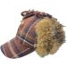 Plaid Winter Cap with Ear Flaps
