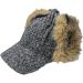 Plaid Winter Cap with Ear Flaps