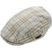 Summer Plaid Flat Cap