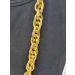 Long Gold Metal Hip Hop Chain (12Pcs)