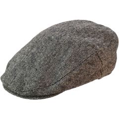 Classic Herringbone Flat Cap