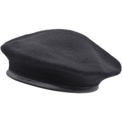 Plain Wool Military Beret 