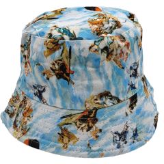 Summer Pattern Fisherman Bucket Hat (12pcs)