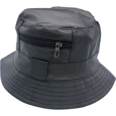 Fisherman Bucket Rain Hat - Zip Pocket (12Pcs)