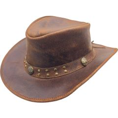 Genuine Leather Cow boy Hat