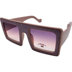 Womens Fashion Big Square Sunglasses (12Pcs)