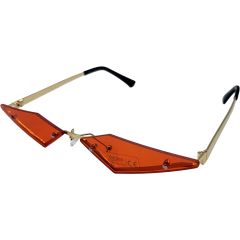 Triangle Wing Edge Rimless Sunglasses (12Pcs)
