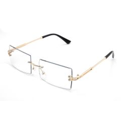 Classic Rectangular Clear Sunglasses (12pcs)