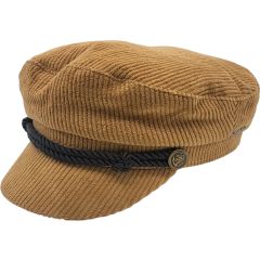Corduroy Casual Captain Hat