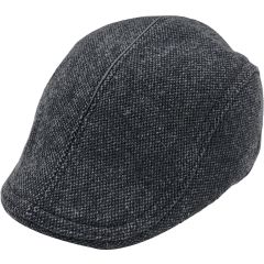Winter Flat Cap With Ear Flaps