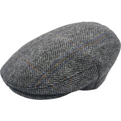 Classic Herringbone Flat Cap