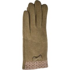 Womens Faux Suede Gloves (12pcs)