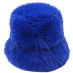 Winter Faux Fur Fluffy Bucket Hats