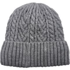 Cable Knitted Beanie (12Pcs)