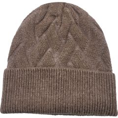 Crisscross Knit Beanie