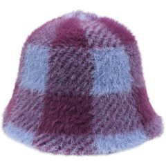 Winter Angora Wool Bucket Hat