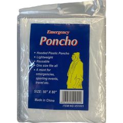 PVC Raincoat - Single Use