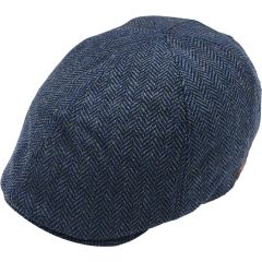 Herringbone Flat Cap