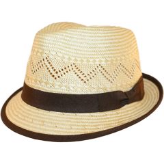 Classic Summer Trilby Hat(12 Pcs)