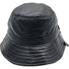 Genuine Leather Bucket Hat
