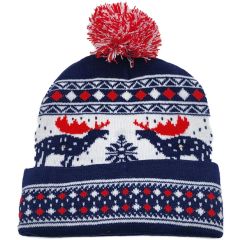 X-Mas/Christmas Beanie Hat (12Pcs)
