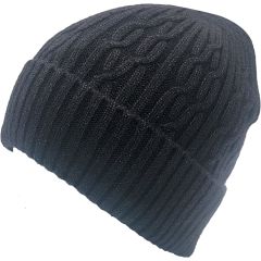 Stylish Knitted Beanie Hat (12pcs)