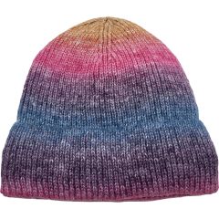 Classic Multi-Color Beanie with Lining (12Pcs)