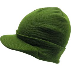Medium Size Knitted Peaked Rasta Hat (12Pcs)