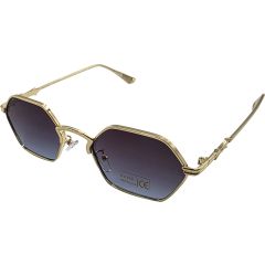 Stylish Octagonal Metal Sunglasses (12Pcs)