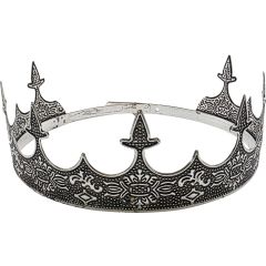 Fancy Vintage Metal Engraving Medieval Crown