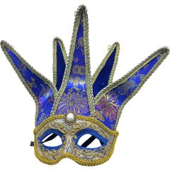 Venetian Jester Joker Masquerade Mask