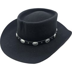 Wool Felt Gambler Hat