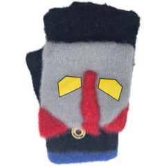 Kids Knitted Fingerless Mitten Gloves (12Pcs)