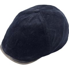Adjustable 6-Pence Corduroy Newsboy Cap