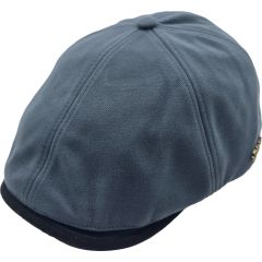 Plain Newsboy Cap with Contrast Peak