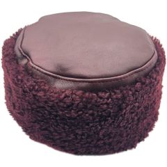 Handmade Leather Kubanka Hat