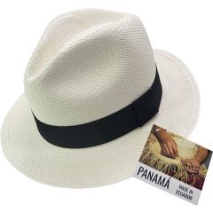 Natural Straw Panama Hat